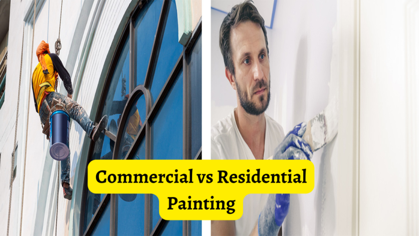 Commercial vs Residential Painting