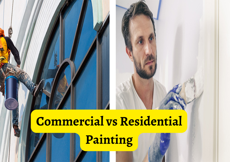 Commercial vs Residential Painting