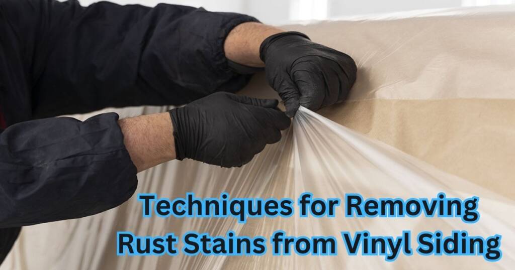Remove Rust Stains from Vinyl Siding