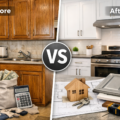 Replacing or repainting cabinets – What Costs Less?
